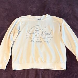 The Lost Bros Cousins Beach Cream Sweatshirt 🌊❄️